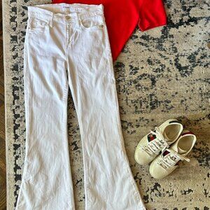 Frame white jeans size 25